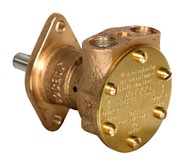 Pump 3/8" bronze, <b>10-size</b>, flange-mounted with BSP threaded ports