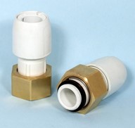 Straight Tap Connector - 15mm x ¾" BSP