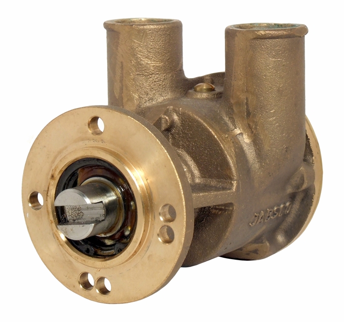 Jabsco 23430-1001 - 1" bronze 80-size, flange-mounted with 32mm (1¼") hose ports Bronze Engine Cooling Pumps / Pumps / Marine / Xylem JabscoShop - Jabsco & Rule Pumps and more - from the experts