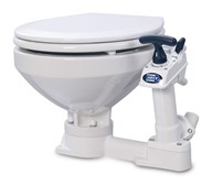 Manual 'Twist n' Lock' toilet, regular bowl