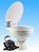 QUIET FLUSH ELECTRIC TOILET Sea or river water flush models, Regular bowl size, 24 volt dc