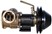 2" bronze pump, <b>270-size</b>, foot mounted with BSP threaded ports