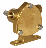 3/8" bronze pump, <b>20-size</b>, foot-mounted with BSP threaded ports